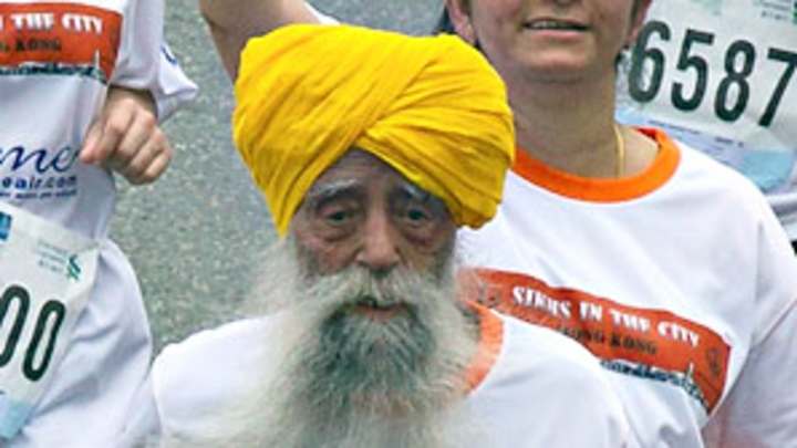 Oldest marathon runner finishes last race at 101