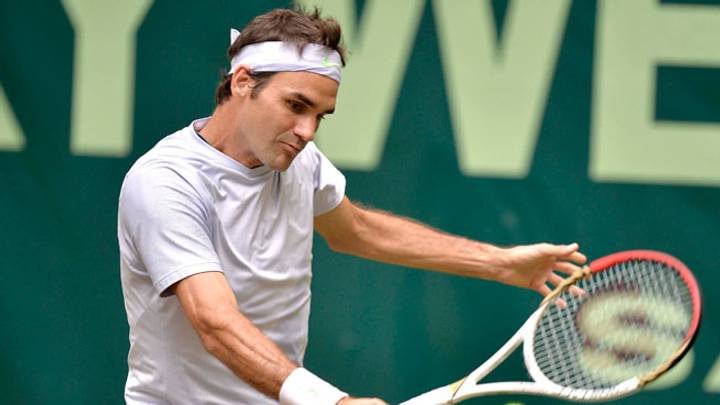 Federer beats Haas to advance to final in Halle