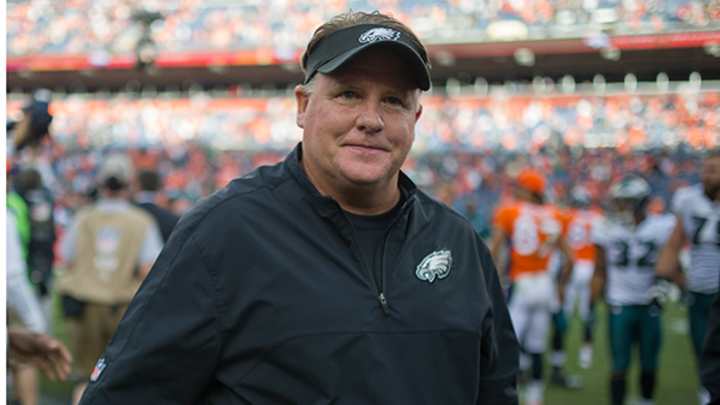Eagles coach Chip Kelly says link to Texas job is 'just speculation'