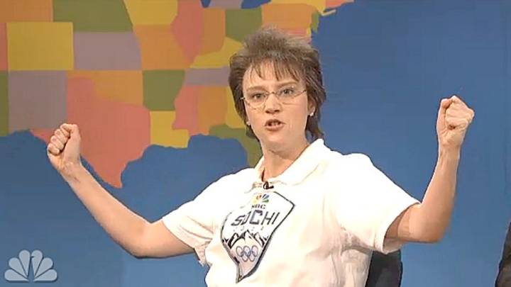 Here's Saturday Night Live's funny take on Billie Jean King and the Olympics Here's Saturday Night Live's funny take on Billie Jean King and the Olympics