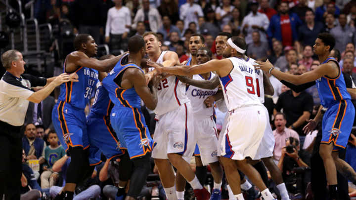 Video: Thunder's Serge Ibaka, Clippers' Matt Barnes ejected after altercation