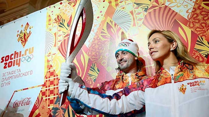 Russia to send Sochi Olympic torch into space