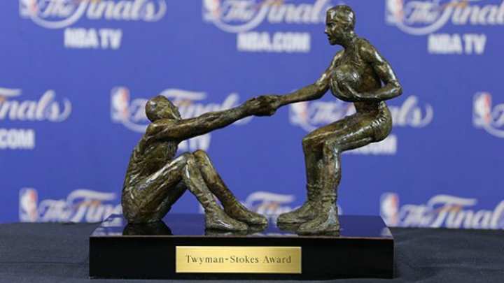 Chauncey Billups wins inaugural Twyman-Stokes Teammate of the Year award Chauncey Billups wins inaugural Twyman-Stokes Teammate of the Year award