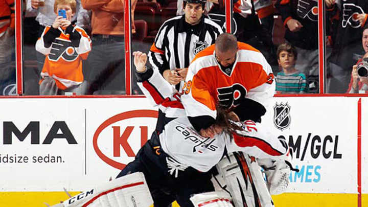 Wild NHL Goalie Fights