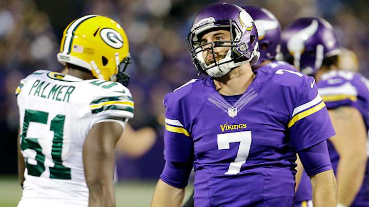 Christian Ponder to start at quarterback for Vikings against Cowboys