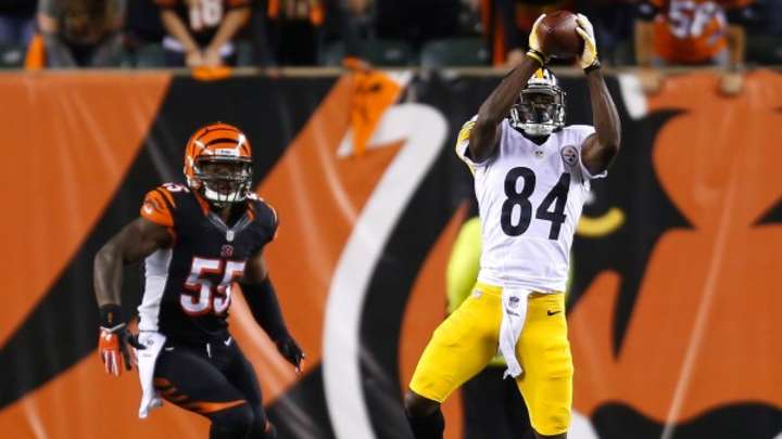 Report: Steelers WR Antonio Brown 'confronted' OC Todd Haley on sidelines Monday