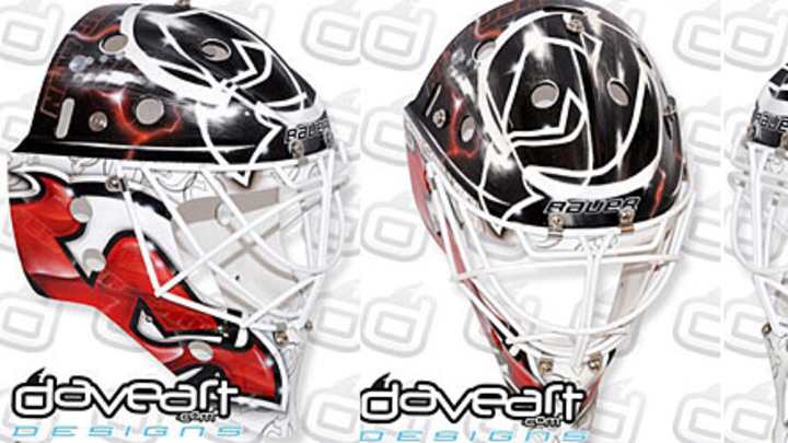 First look: Goalie Cory Schneider's new New Jersey Devils mask