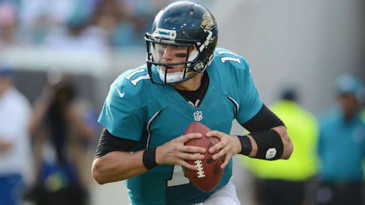 Jaguars' Blaine Gabbert sprains ankle in practice