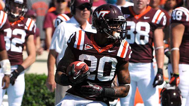 Virginia Tech RB Michael Holmes arrested following fight