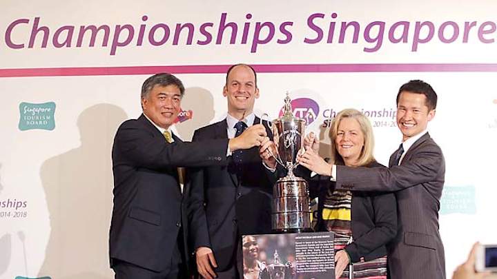 Singapore to host WTA Championships from 2014-18