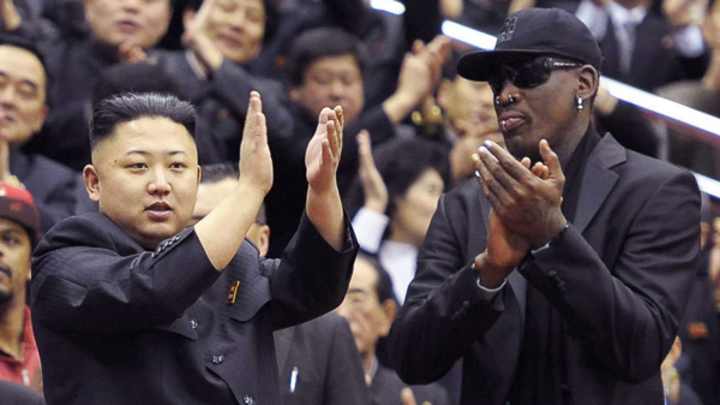 Dennis Rodman Alternates Effortlessly Between Vegas Pool Parties and Diplomacy Dennis Rodman Alternates Effortlessly Between Vegas Pool Parties and Diplomacy