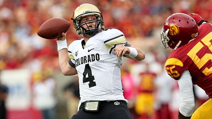 Colorado quarterback Jordan Webb out for 2013 season with torn ACL