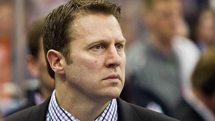 Colorado Avalanche fire coach Joe Sacco Colorado Avalanche fire coach Joe Sacco