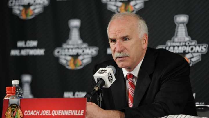 Chicago Blackhawks extend coach Joel Quenneville through 2016-17 season