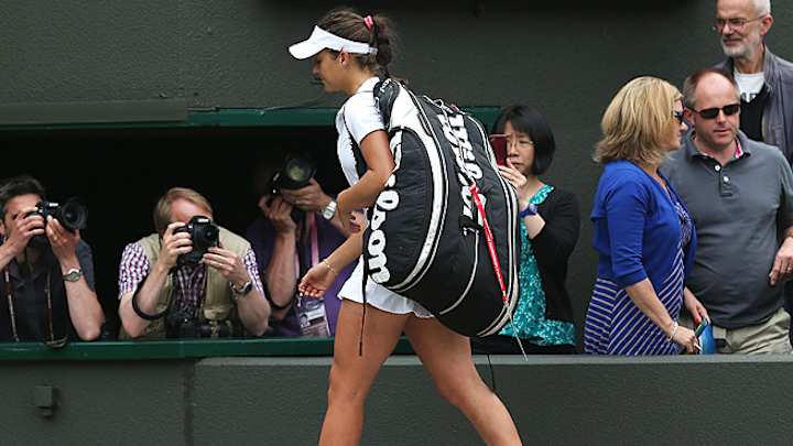 Laura Robson's quest to Wimbledon quarterfinals comes to an end