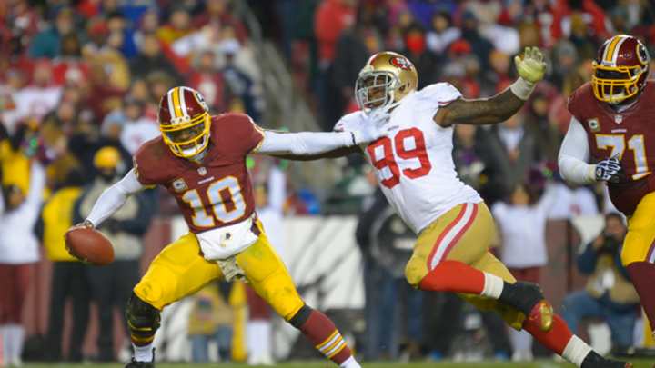 Robert Griffin: 'Anybody out there that's going after my dad needs to back up'