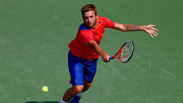 Britain's Dan Evans ditches nightclubs for the gym, wins at the U.S. Open