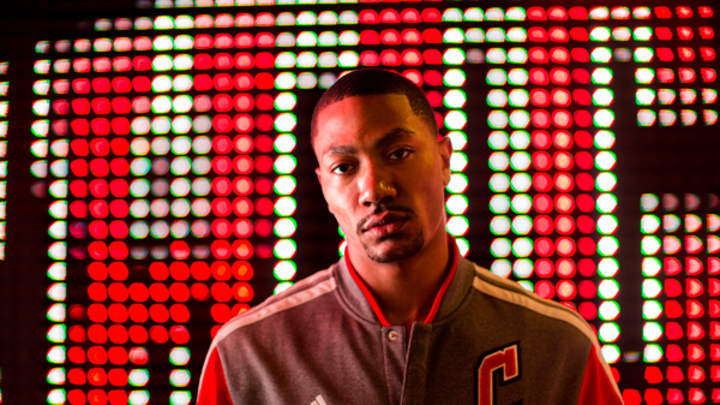 Photos: Derrick Rose, Dwight Howard model new warm-up gear from Adidas