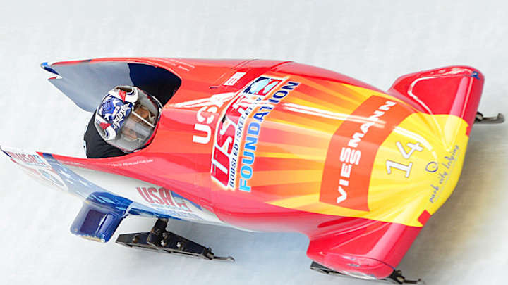 Lolo Jones, U.S. win combined bobsled gold