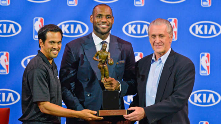 Heat's LeBron James named Most Valuable Player Heat's LeBron James named Most Valuable Player