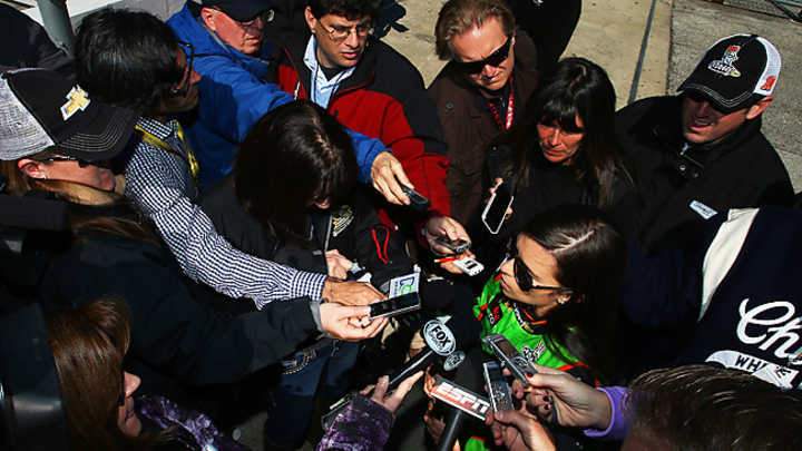 Danica Patrick wins pole for NASCAR's Daytona 500