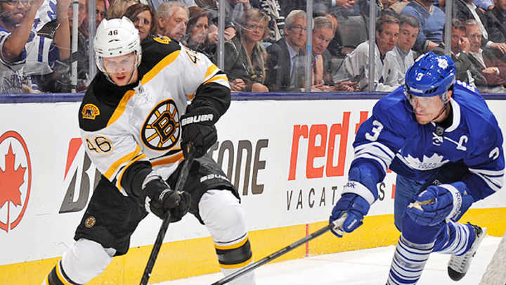 NHL playoffs: Bruins beat Leafs 4-3 as Krejci finishes hat trick in overtime