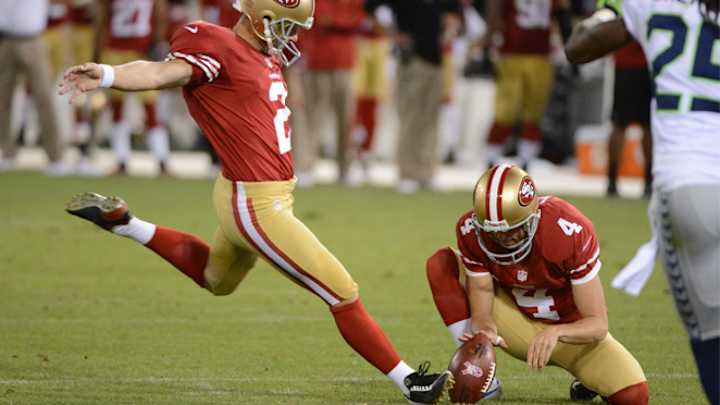 49ers release veteran kicker David Akers