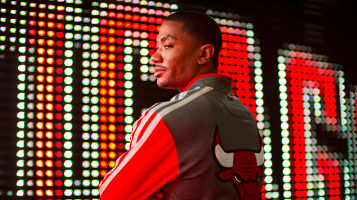 Photos: Derrick Rose, Dwight Howard model new warm-up gear from Adidas