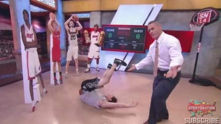 WWE's John Cena Teaches You How To Flop Just Like Your Favorite NBA Stars WWE's John Cena Teaches You How To Flop Just Like Your Favorite NBA Stars