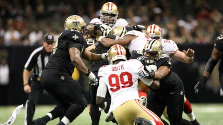 49ers linebacker Ahmad Brooks fined $15,750 for hit on Drew Brees