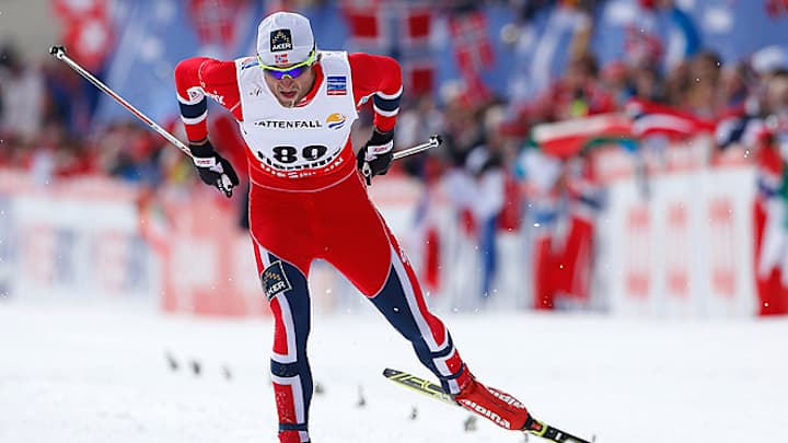 Petter Northug wins 15k individual freestyle gold at Nordic worlds