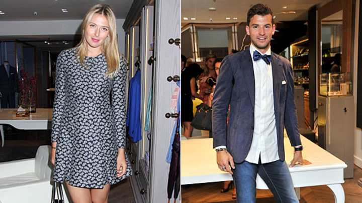 Photos: Maria Sharapova, Grigor Dimitrov at London event