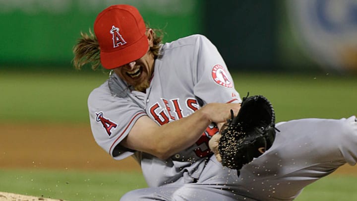 Jered Weaver on disabled list with fractured left elbow Jered Weaver on disabled list with fractured left elbow