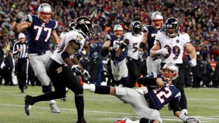 Texans' Ed Reed says Tom Brady kick responsible for hip injury