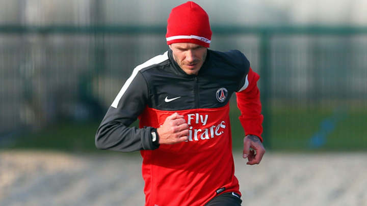 David Beckham may make PSG debut against Olympique Marseille