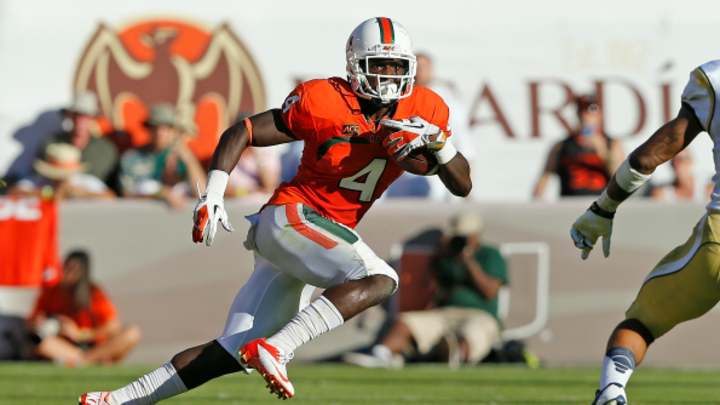 University of Miami WR Phillip Dorsett out 4-6 weeks with an MCL injury