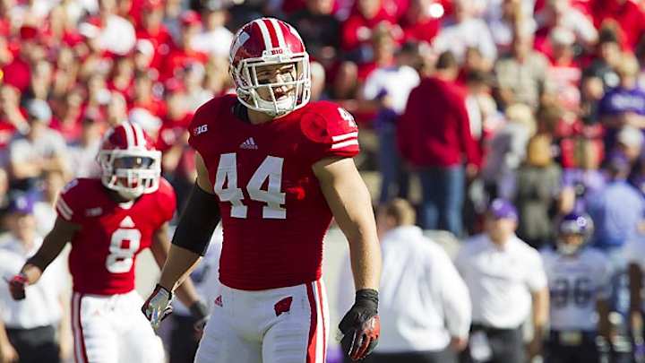 Badgers' Chris Borland expects to play Saturday