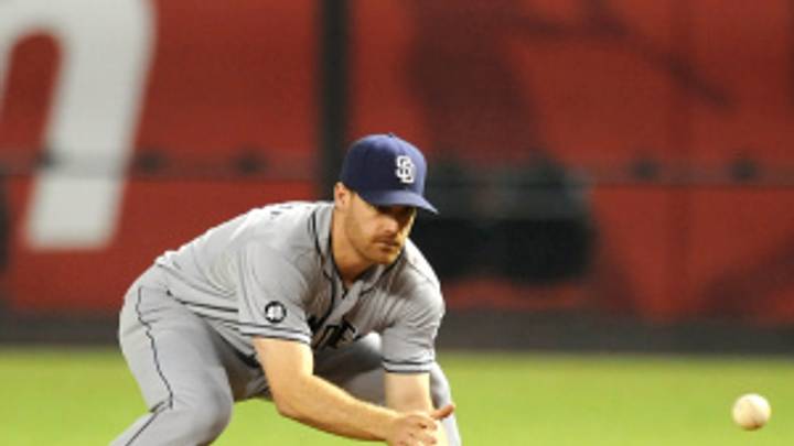 Logan Forsythe on Padres' 15-day disabled list with plantar fasciitis Logan Forsythe on Padres' 15-day disabled list with plantar fasciitis