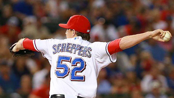 Rangers P Scheppers attacked while walking in Cleveland