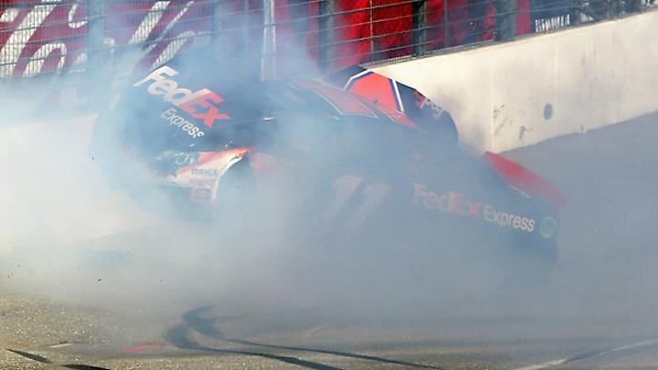 Denny Hamlin to miss six weeks with fractured vertebra