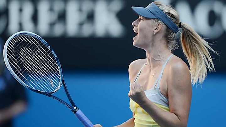 Maria Sharapova tops Ekaterina Makarova at Australian Open
