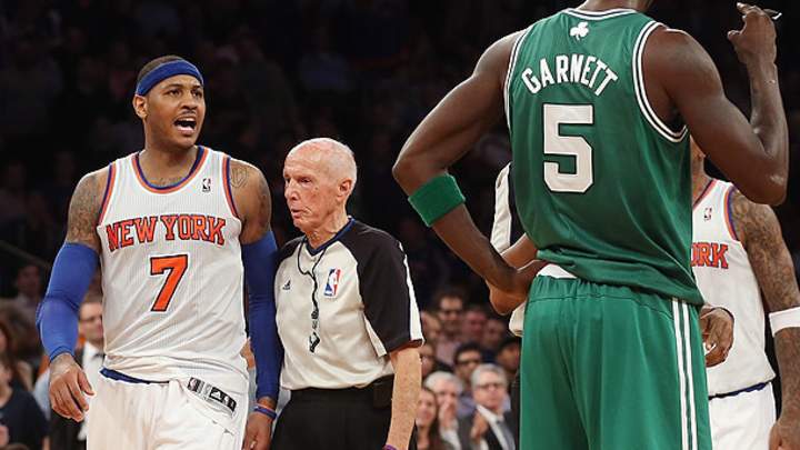 Carmelo Anthony brings extra security to Boston for crowd control