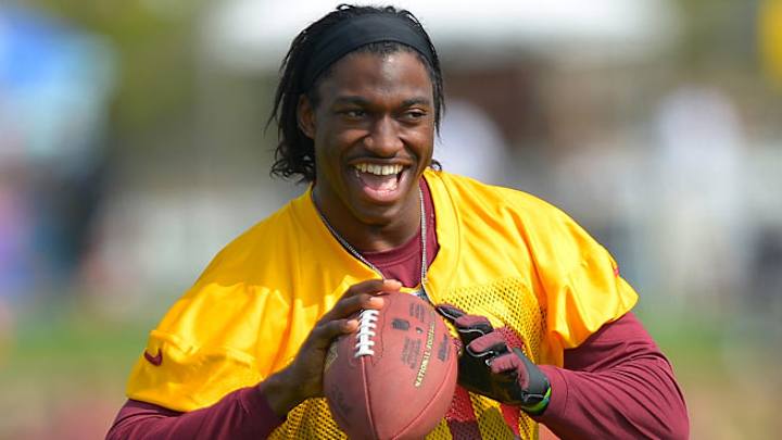 Robert Griffin III: 'No pain' in surgically repaired right knee