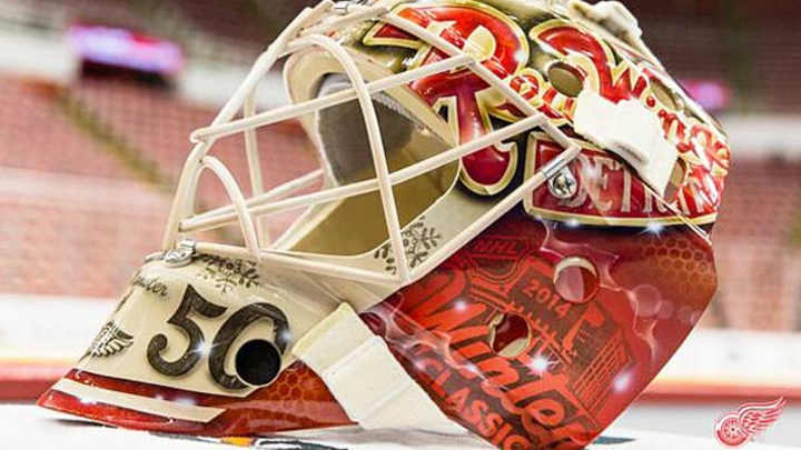 Sneak peek: Jonas Gustavsson's stunning 2014 Winter Classic mask