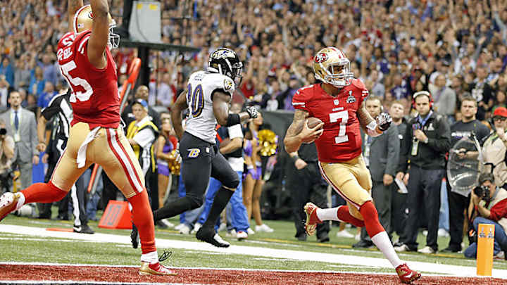 Kaepernick nearly leads another 49ers comeback