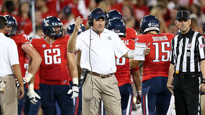Arizona's Rich Rodriguez: Safety not an issue with up-tempo offenses Arizona's Rich Rodriguez: Safety not an issue with up-tempo offenses