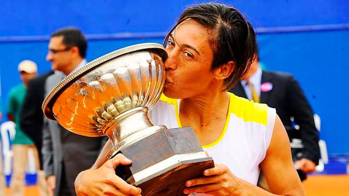 Francesca Schiavone wins Grand Prix SAR in Marrakech, Morocco Francesca Schiavone wins Grand Prix SAR in Marrakech, Morocco