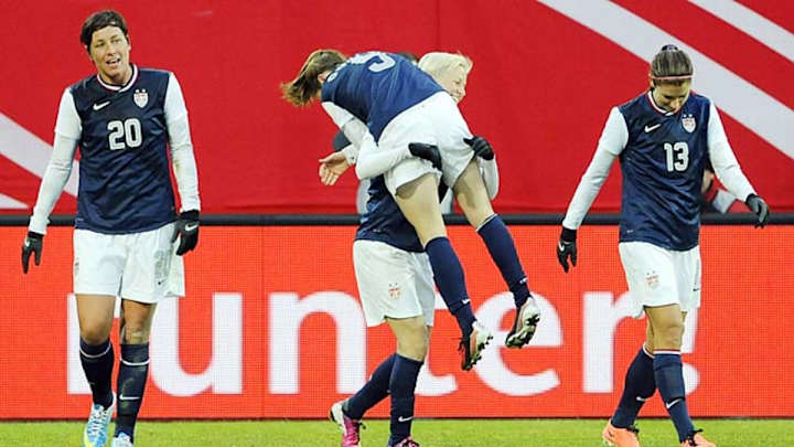 Abby Wambach, U.S. lose lead in draw with Germany