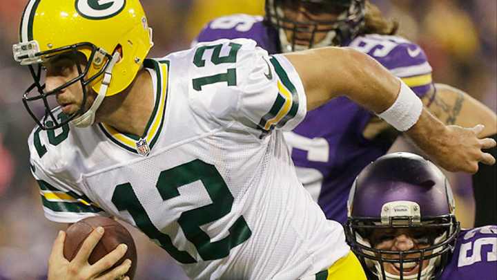 Aaron Rodgers makes Minnesota's night miserable in 44-31 win