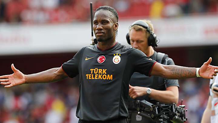 Didier Drogba, Galatasaray beat Arsenal to win Emirates Cup